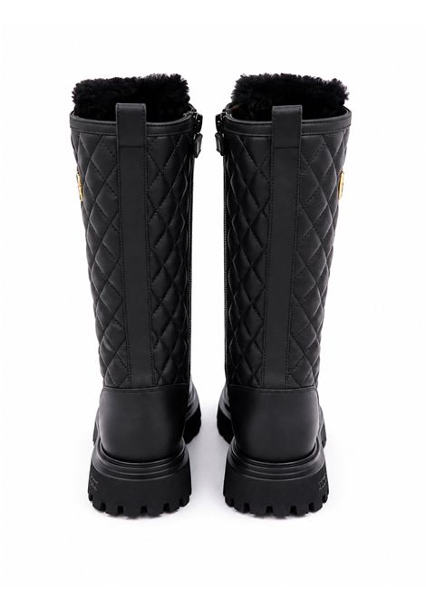 Stivale con logo DOLCE & GABBANA KIDS | D11430 A07738B956
